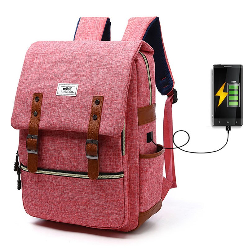 Vintage men/women canvas backpacks