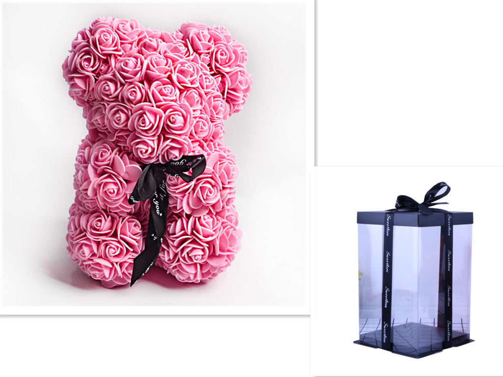 Hand Made Flower Bear