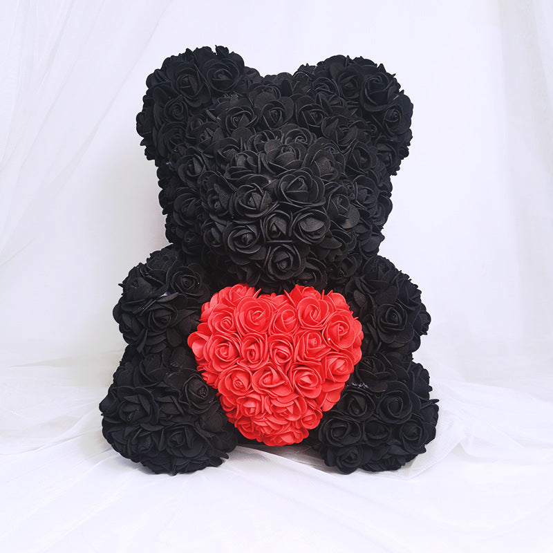 Hand Made Flower Bear